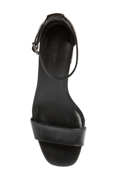 Shop Nordstrom Lanna Ankle Strap Sandal In Black