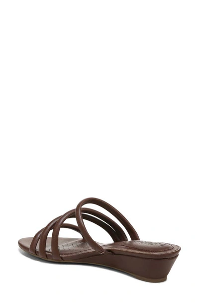 Shop Lifestride Yours Truly Wedge Sandal In Brown