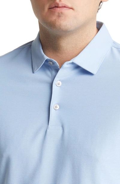 Shop Robert Barakett Hickman Short Sleeve Polo Shirt In Blue Bell