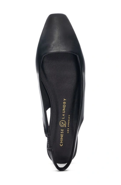 Shop Chinese Laundry Rhyme Time Slingback Flat In Black