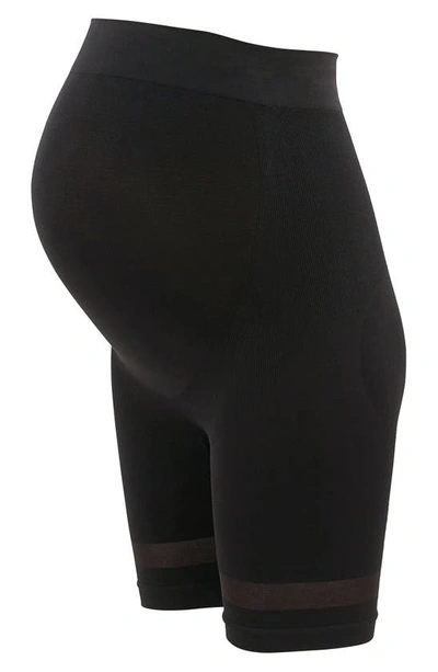 Shop Cache Coeur Maternity/nursing Sport Shorts In Black