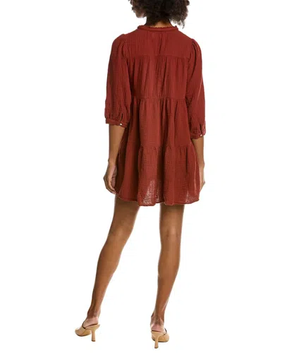 Honorine Giselle Mini Dress In Red