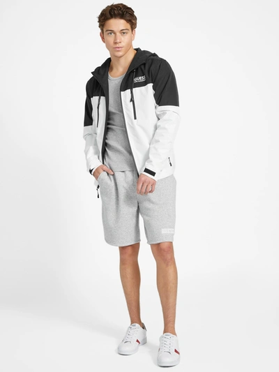 Guess Factory Reef Textured Cargo Shorts In Grey