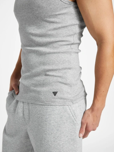 Guess Factory Reef Textured Cargo Shorts In Grey