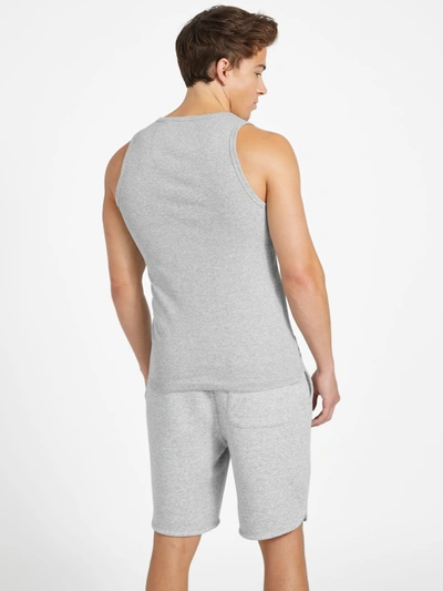Guess Factory Reef Textured Cargo Shorts In Grey