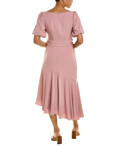 Shop Taylor Midi Dress In Pink