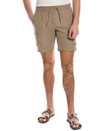 Shop Onia Pull-on Cargo Short In Brown