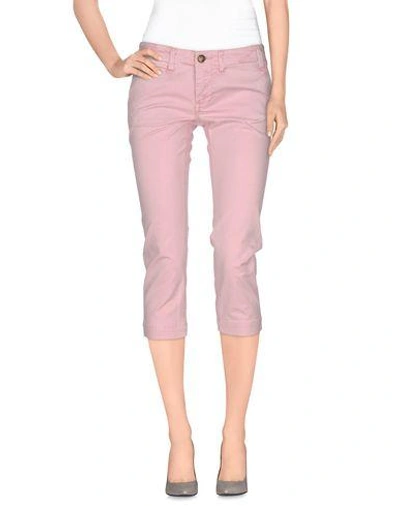Shop Blauer 3/4-length Shorts In Pink