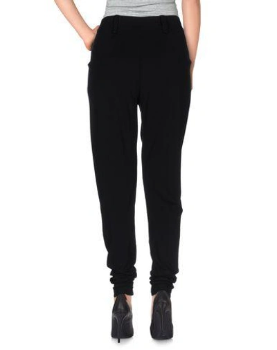 Shop Plein Sud Casual Pants In Black