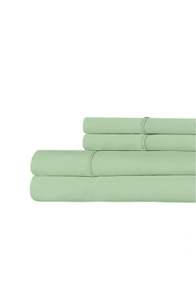 Shop Ella Jayne Home 500 Thread Count Cotton Sateen 4-piece Sheet Set In Olive