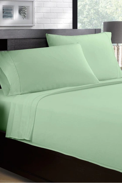 Shop Ella Jayne Home 500 Thread Count Cotton Sateen 4-piece Sheet Set In Olive