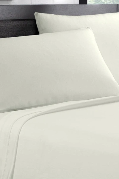 Shop Ella Jayne Home 500 Thread Count Cotton Sateen 4-piece Sheet Set In Cream