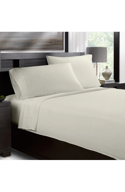 Ella Jayne Home White Cotton Sateen 1200 Thread Count Sheet Set In Ivory