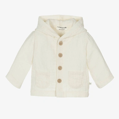 Shop 1+ In The Family 1 + In The Family Ivory Hooded Baby Jacket