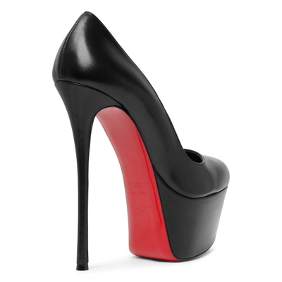 Christian Louboutin Dolly Alta 160 Leather Red Sole Platform Pumps Eur  39/US 9