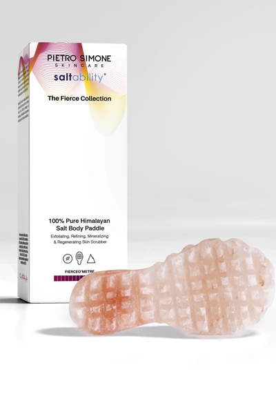 Shop Pietro Simone 100% Pure Himalayan Salt Body Paddle