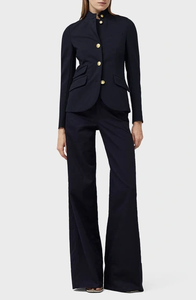 Rag & Bone Slade Stand Collar Blazer In Sal