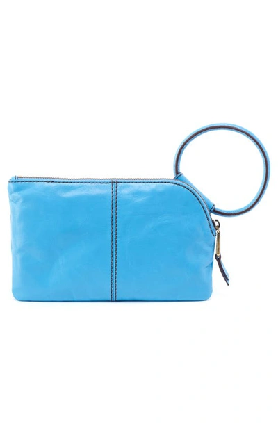 Hobo Sable Clutch In Tranquil Blue