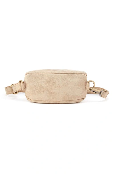 Shop Hobo Fern Leather Belt Bag In Gold Leaf
