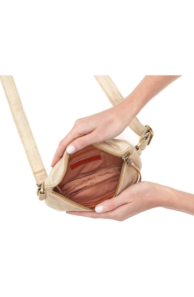 Hobo Fern Leather Belt Bag In Gold Leaf