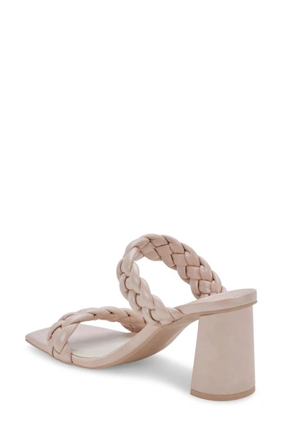 Shop Dolce Vita Paily Braided Sandal In Light Taupe Metallic Stella