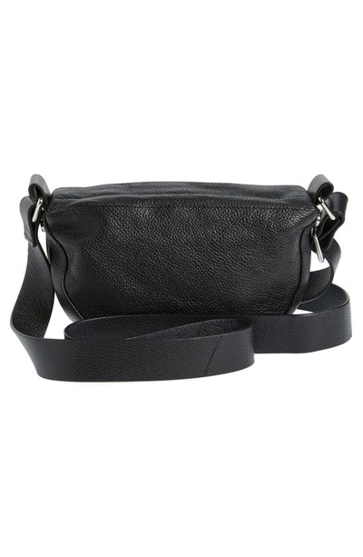 Shop & Other Stories Leather Crossbody Bag In Black