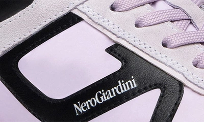 Shop Nerogiardini Fashion Sporty Sneaker In Lilac