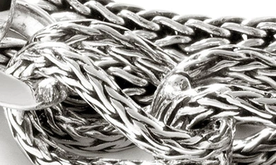 Shop John Hardy Classic Chain Asli Wrap Bracelet In Silver