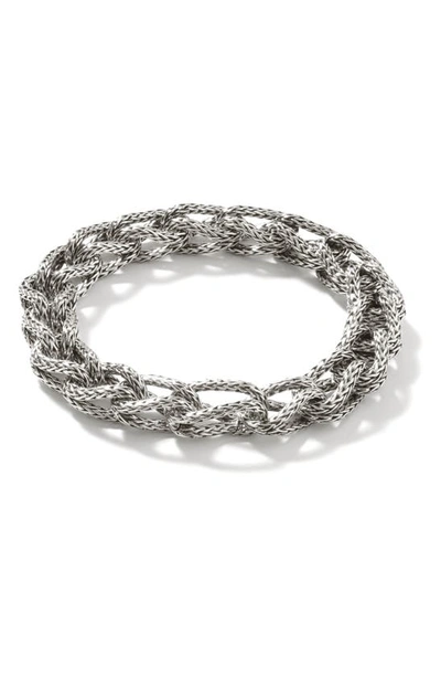Shop John Hardy Classic Chain Asli Bracelet In Silver