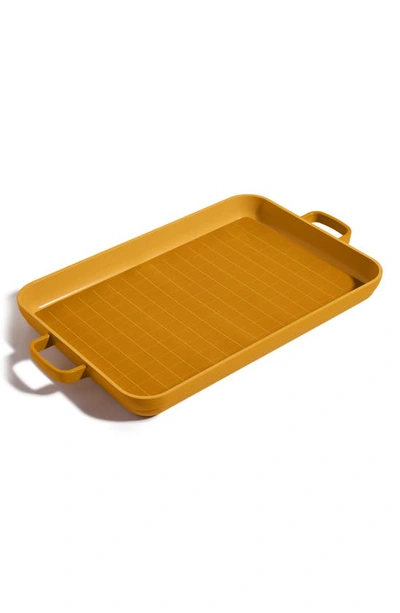 Shop Our Place Diwali Oven Pan & Mat Set In Turmeric