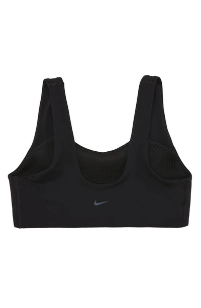Shop Nike Kids' Dri-fit Alate All U Sports Bra In Black