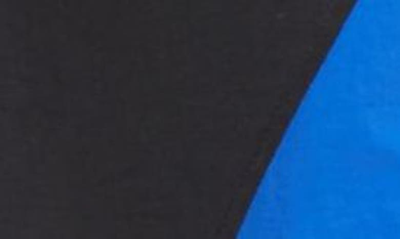 Shop Rhude Hydro Logo Swim Trunks In Black/ Blue/ Yellow 1362