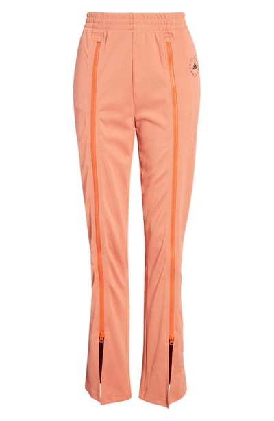 Shop Adidas By Stella Mccartney Zip Front Pants In Magic Earth