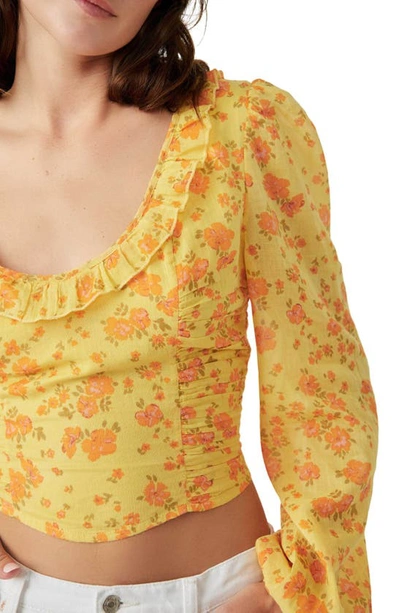 Free People Another Life Top In Honey Combo