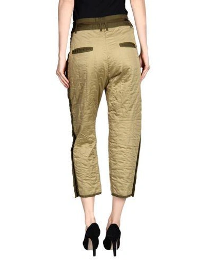 Shop Isabel Marant Casual Pants In Military Green