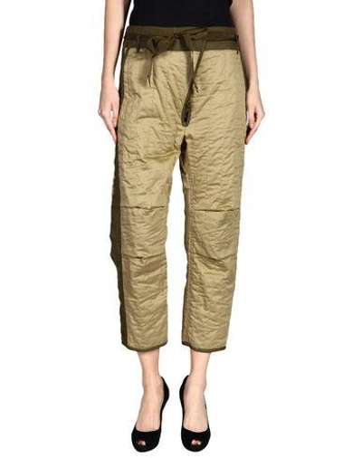 Shop Isabel Marant Casual Pants In Military Green
