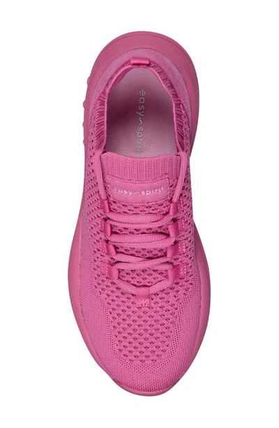 Shop Easy Spirit Power Lace-up Sneaker In Dark Pink