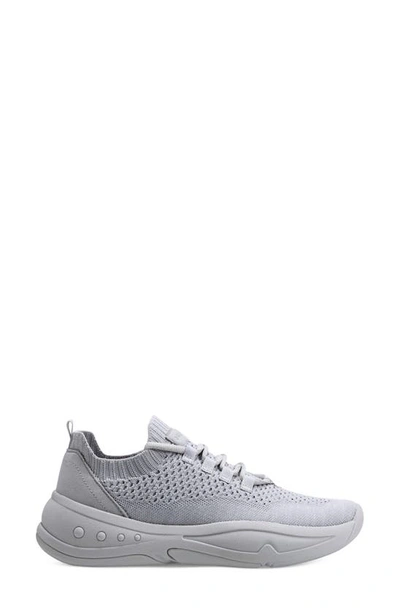 Shop Easy Spirit Power Lace-up Sneaker In Medium Gray