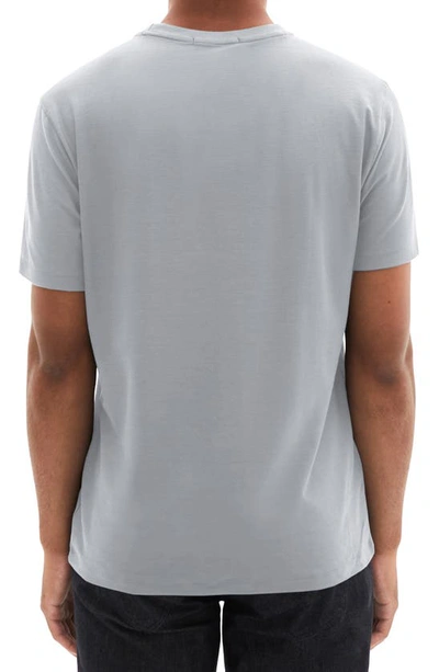 Robert Barakett Hickman Solid T-shirt In Monument Grey