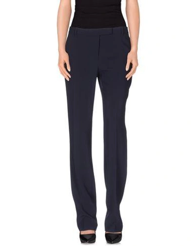 Shop Philosophy Di Alberta Ferretti Casual Pants In Dark Blue