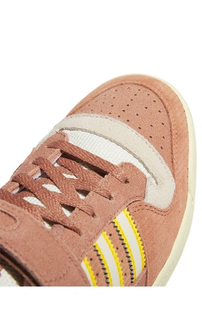 Shop Adidas Originals Forum 84 Low Basketball Sneaker In Clay Strata/ Cream White
