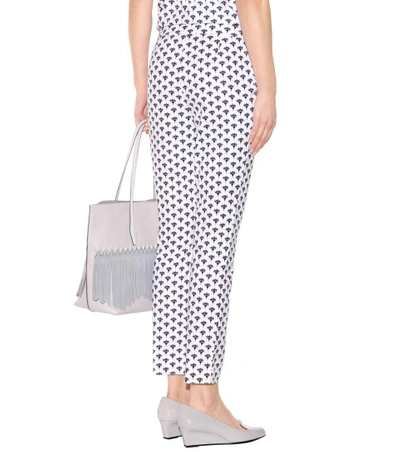 Shop Diane Von Furstenberg Genesis Cotton Trousers