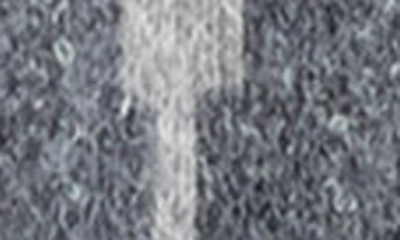 Shop Saachi Crystal Embellished Patterned Topper In Grey