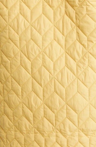 Ilse Jacobsen Isle Jacobsen Long Quilted Jacket In Marigold