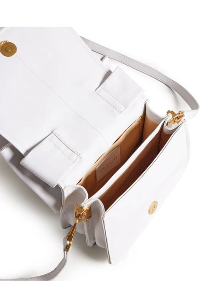 Shop Ted Baker Mini Niasina Knot Bow Crossbody Bag In White