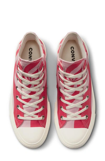 Converse Chuck Taylor® All Star® Lift Hi Sneaker Pink/ Carmine | ModeSens