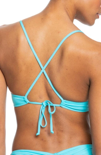 Roxy Beach Classics Strappy Athletic Triangle Bikini Top