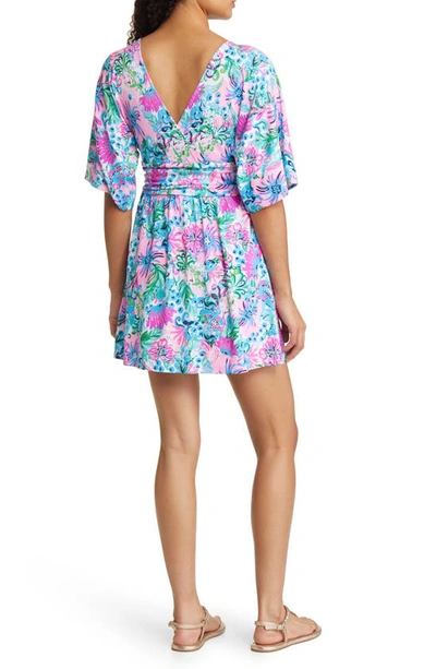Lilly Pulitzer Parigi Skort Romper In Mandevilla Baby Paradise