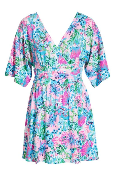 Lilly Pulitzer Parigi Skort Romper In Mandevilla Baby Paradise