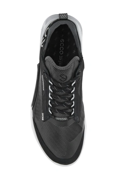 Shop Ecco Biom 2.0 X Mtn Waterproof Sneaker In Black/ Magnet/ Black